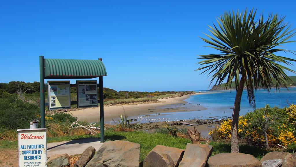 Surat Bay Lodge By The Sea/Backpackers Hostel Owaka Exterior foto